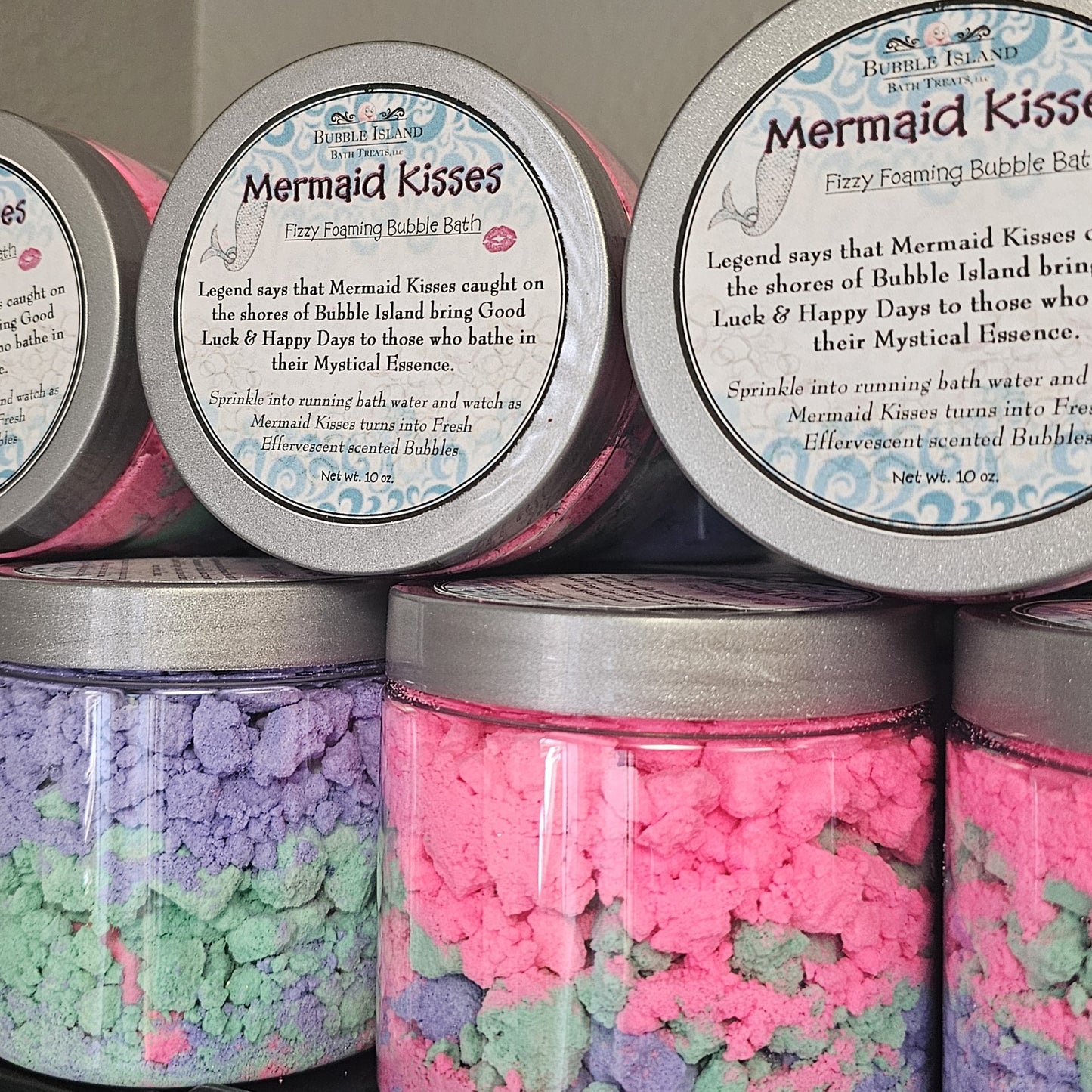Fizzy Bubble Bath - "Mermaid Kisses"