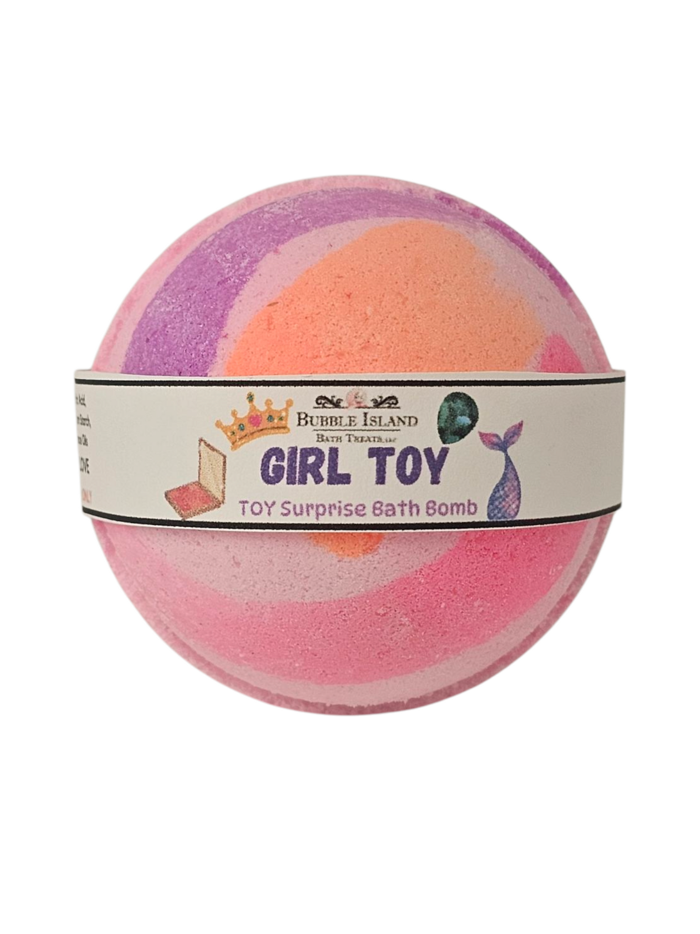 Toy Surprise Bath Bomb - Girl Toy