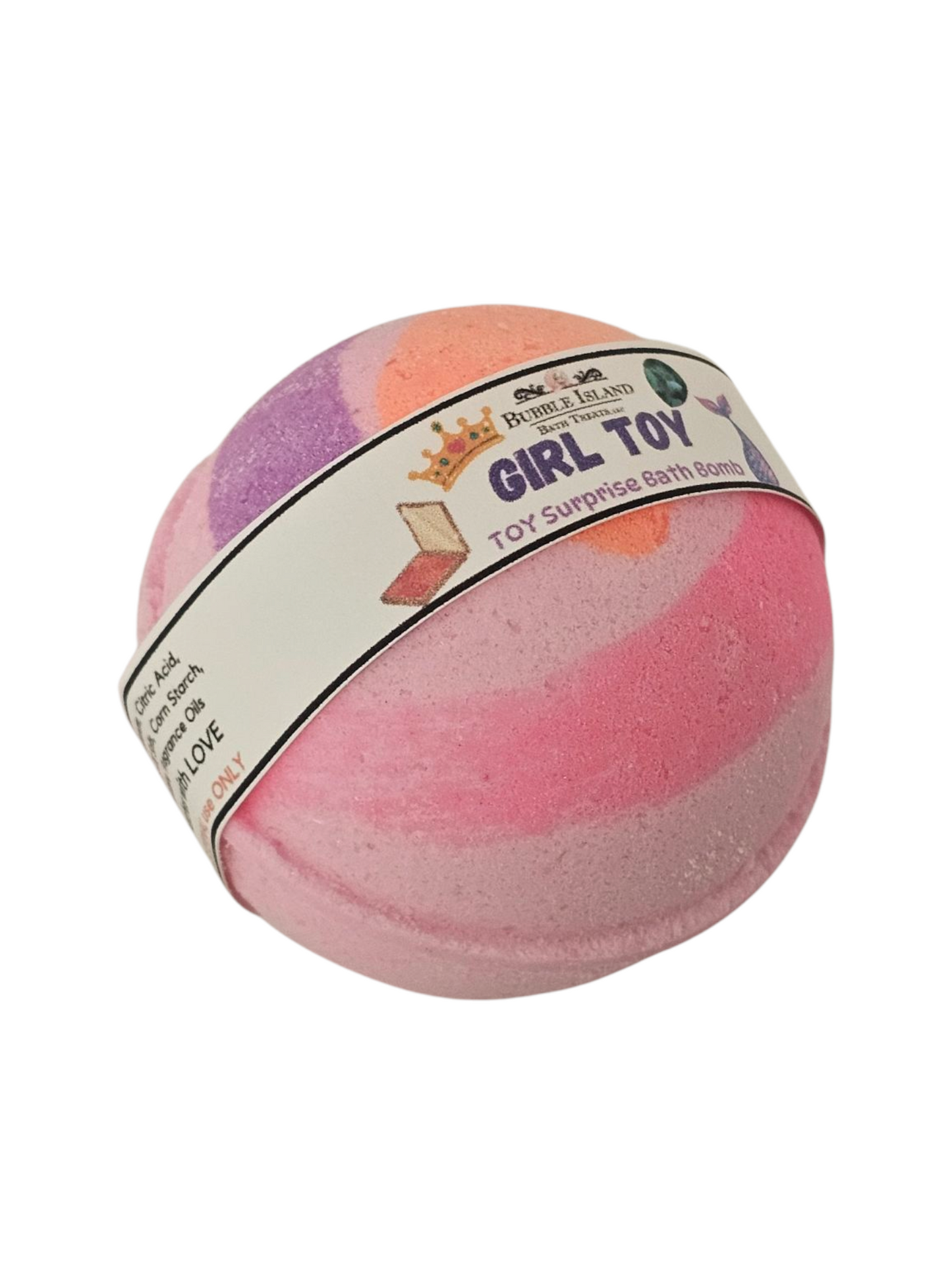 Toy Surprise Bath Bomb - Girl Toy