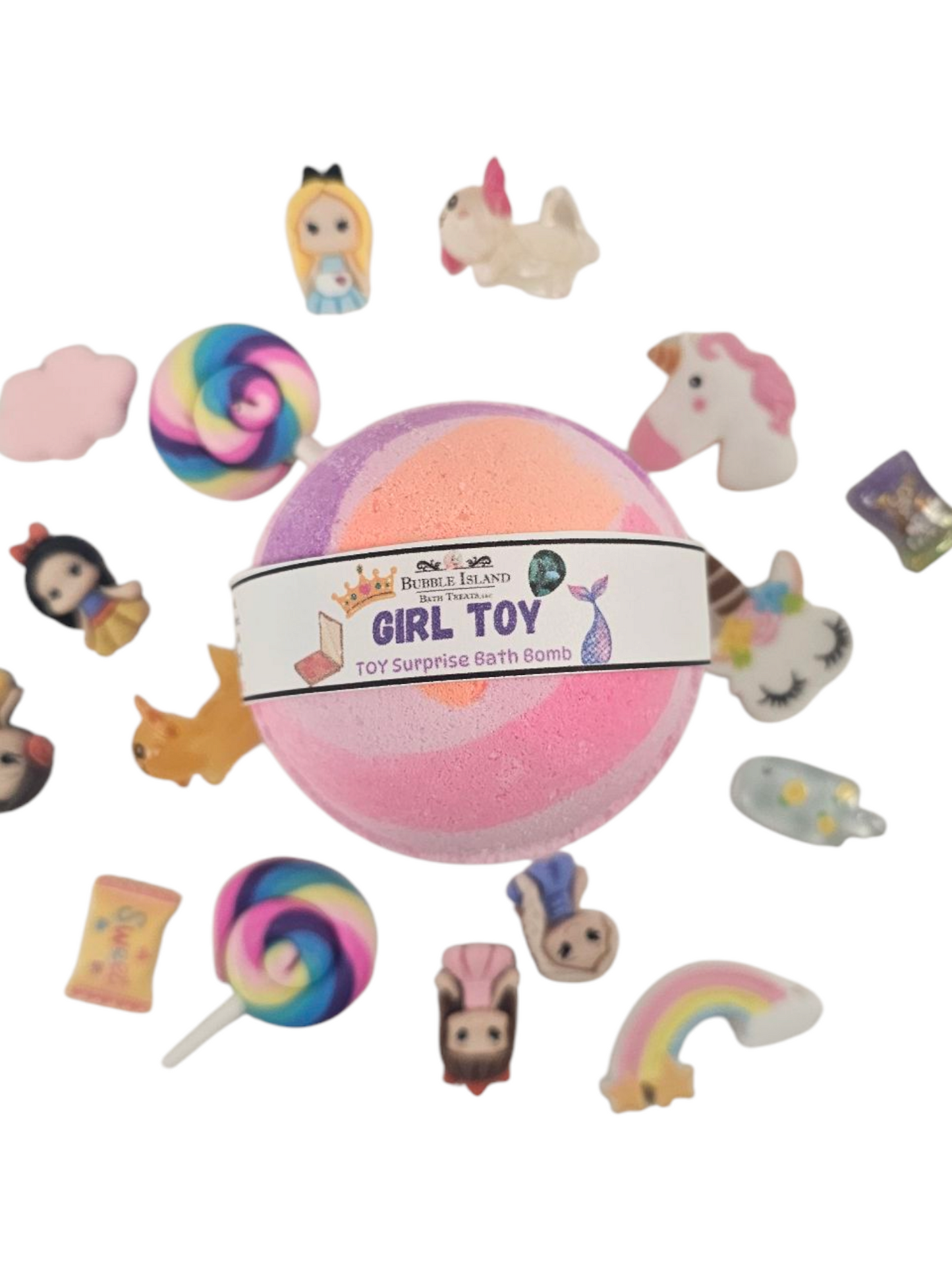 Toy Surprise Bath Bomb - Girl Toy