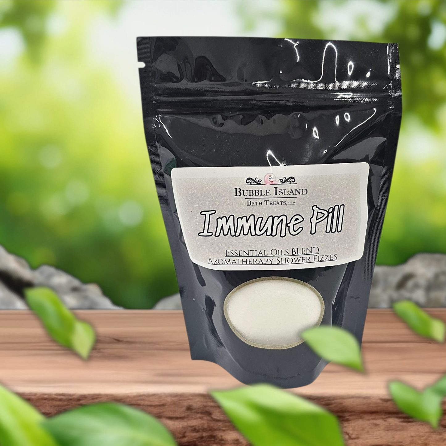 Aromatherapy Shower Fizzies - "Immune Pill" Essential Oil formula