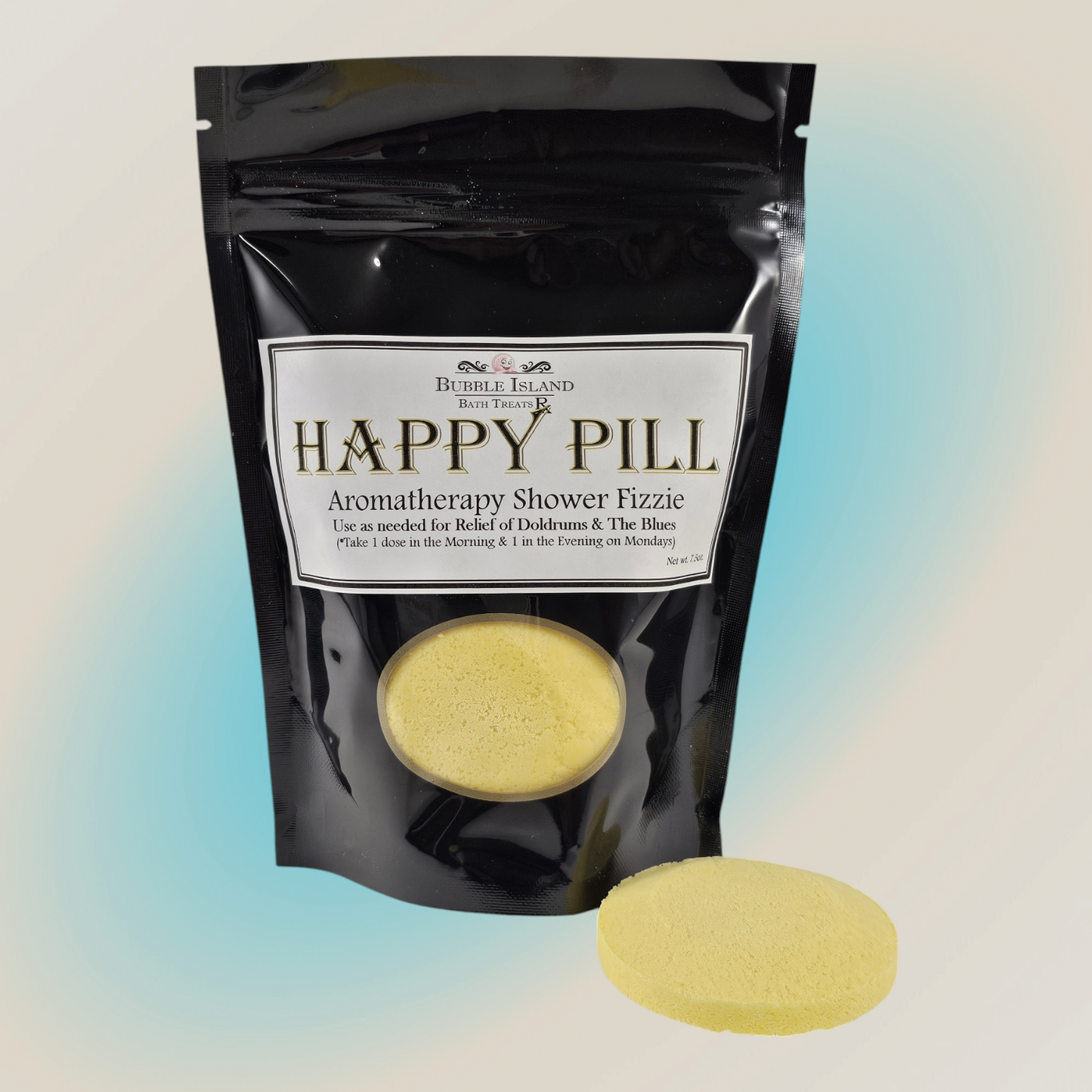 Aromatherapy Shower Fizzies - "Happy Pill"