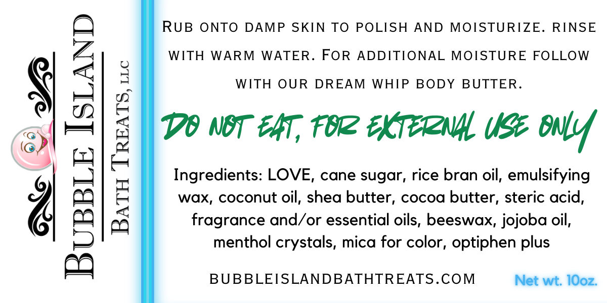 Sugar Scrub - Eucalyptus Mint