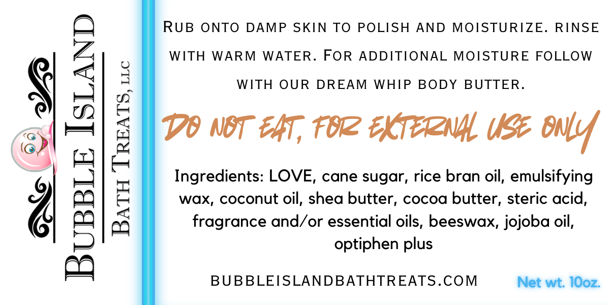 Sugar Scrub - Vanilla Bean