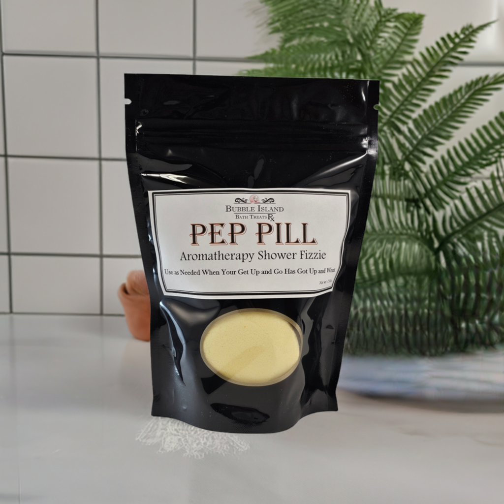Aromatherapy Shower Fizzies - "Pep Pill"