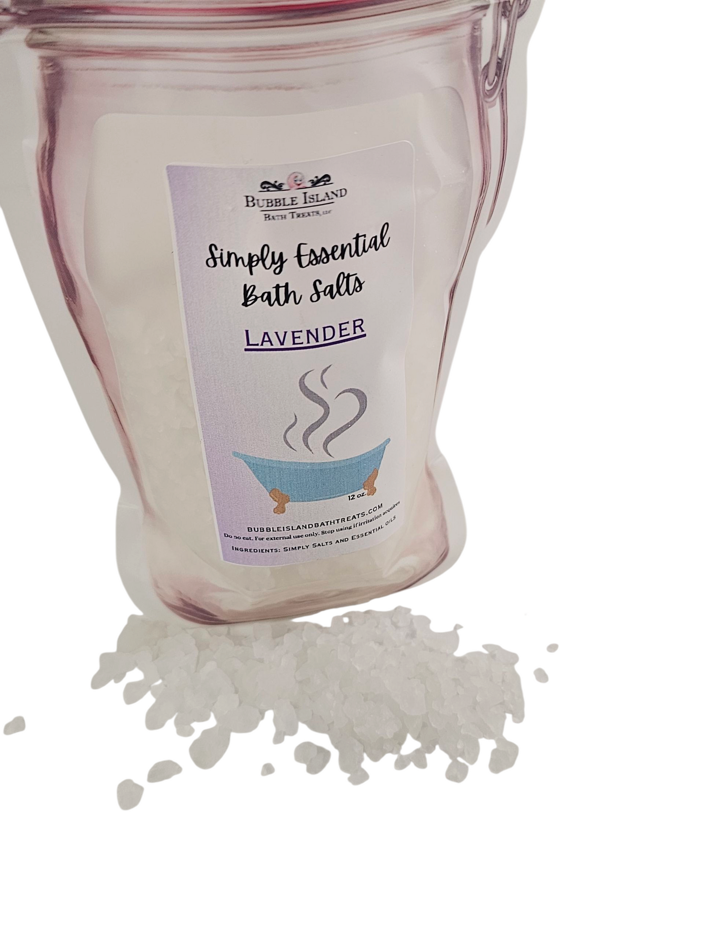 Simply "Essentials" Bath Salt - Lavendar