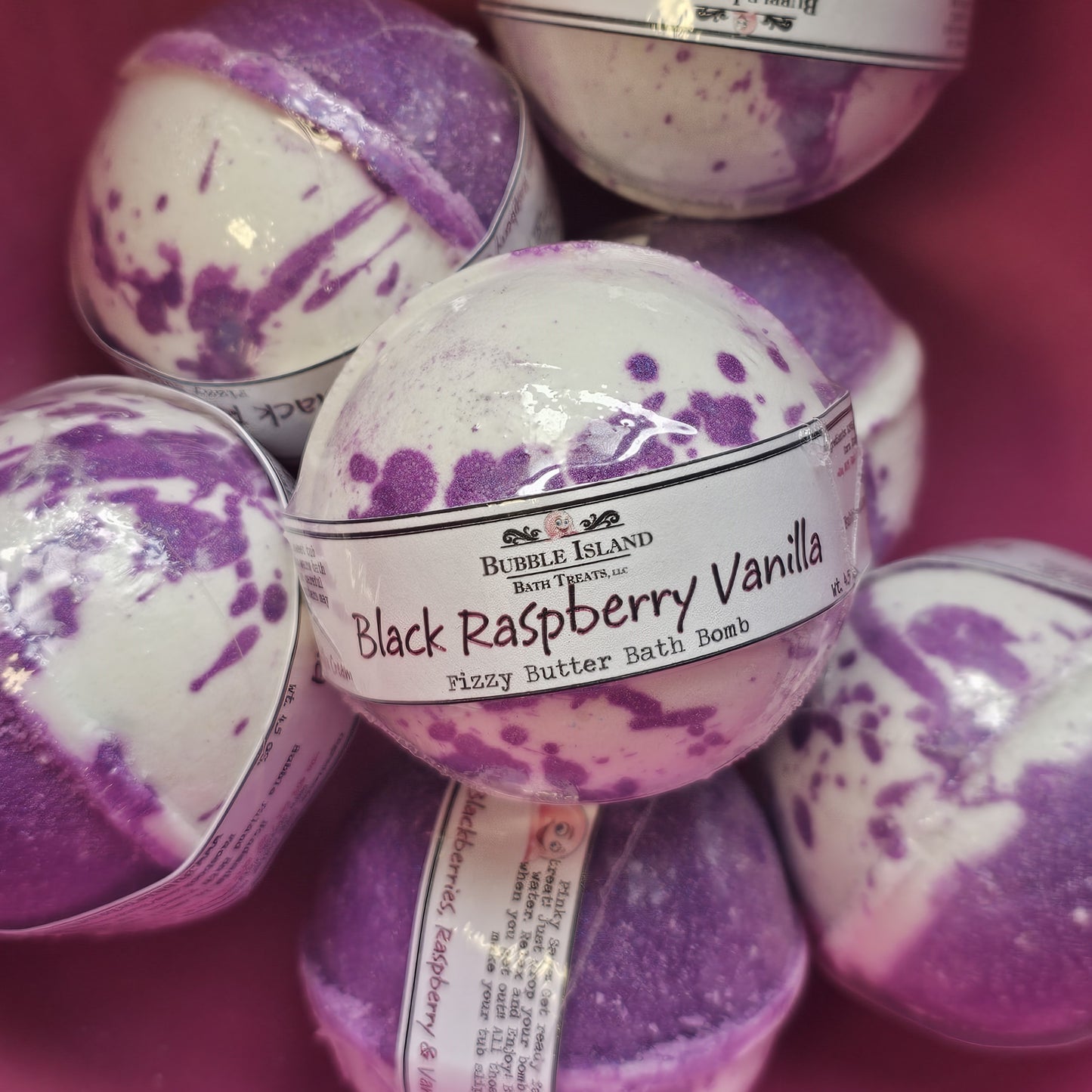 Bath Bomb - Black Raspberry Vanilla