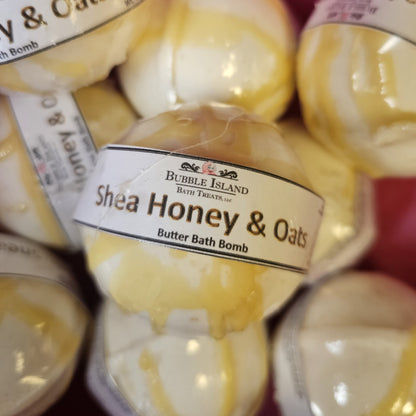 Bath Bomb - Shea Honey & Oats