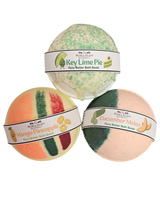 3 (set) Summer SPECIAL Bath Bombs