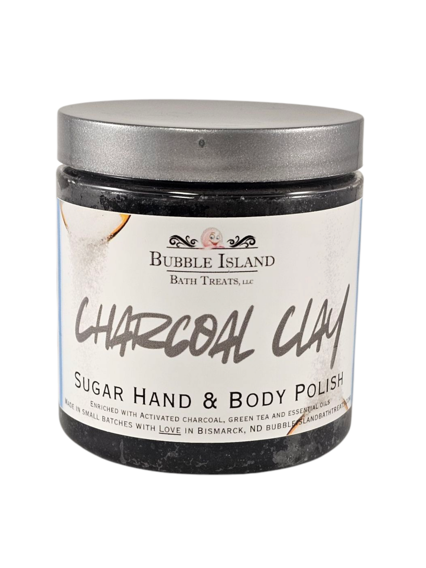 Sugar Scrub - Charcoal Clay