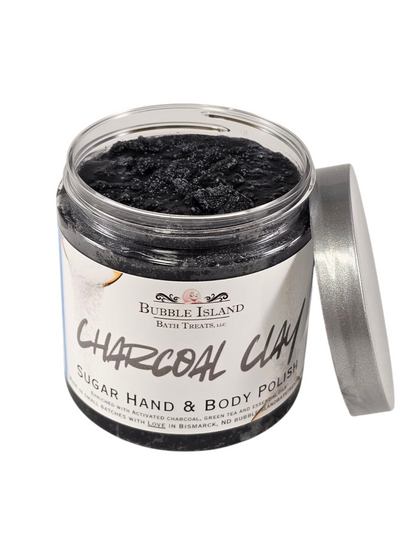Sugar Scrub - Charcoal Clay
