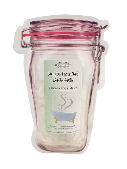 Simply "Essentials" Bath Salt - Eucalyptus Mint