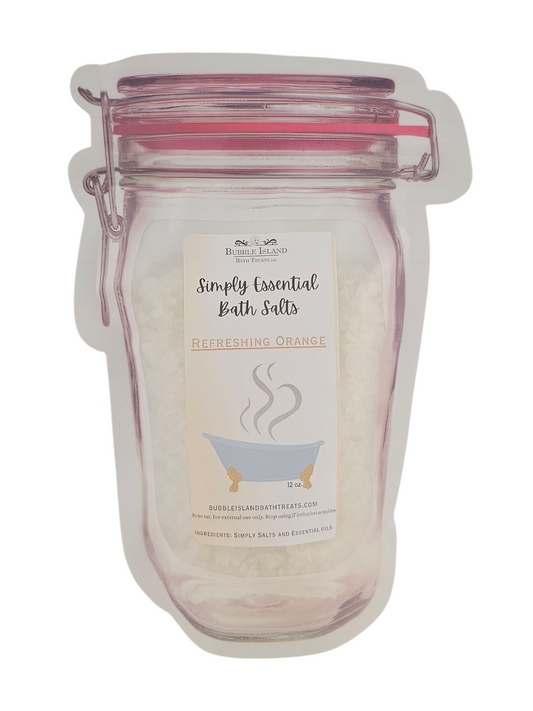 Simply "Essentials" Bath Salt - Refreshing Orange