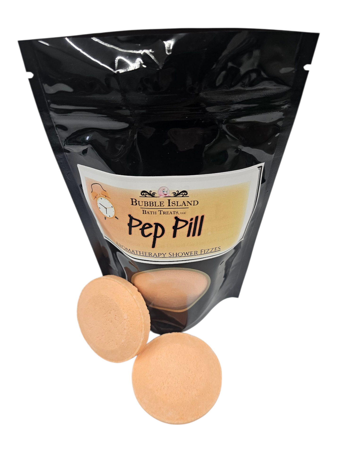 Aromatherapy Shower Fizzies - "Pep Pill"
