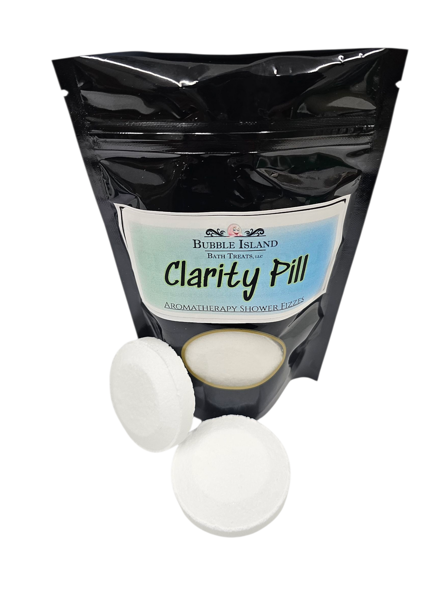 Aromatherapy Shower Fizzies - "Clarity Pill"