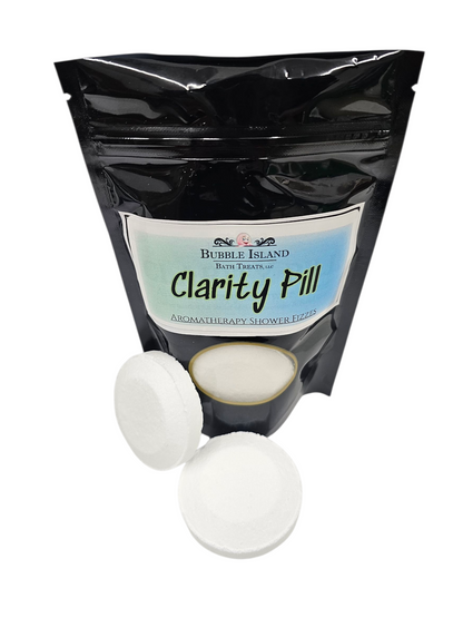 Aromatherapy Shower Fizzies - "Clarity Pill"
