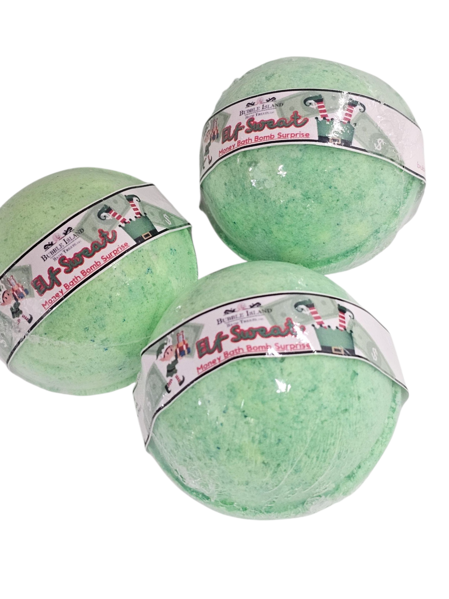 -Elf Sweat Money Bath Bomb
