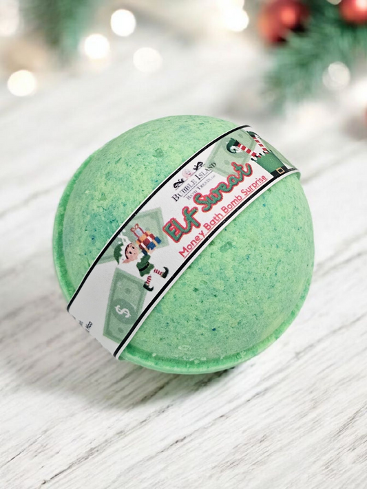 -Elf Sweat Money Bath Bomb