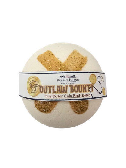 -Money Bath Bomb - Outlaw Bounty $1 Coin