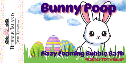 -Fizzy EASTER Bubble Bath - "Bunny Poop"