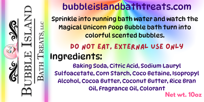 Fizzy Bubble Bath - "Magical Unicorn Poop"
