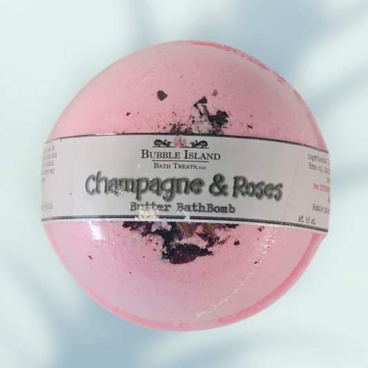 Bath Bomb - Champagne & Roses