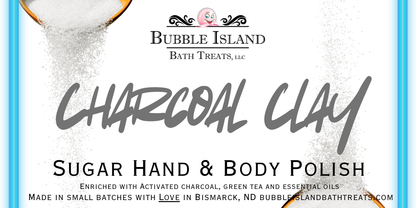 Sugar Scrub - Charcoal Clay