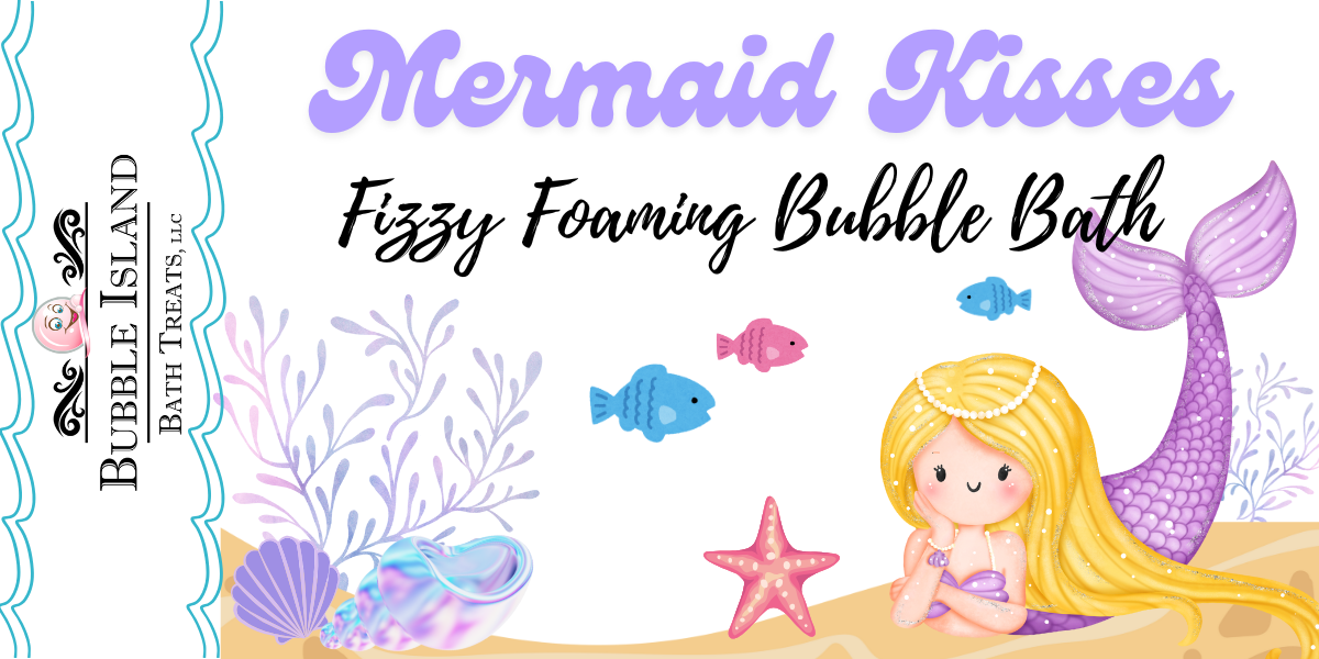 Fizzy Bubble Bath - "Mermaid Kisses"