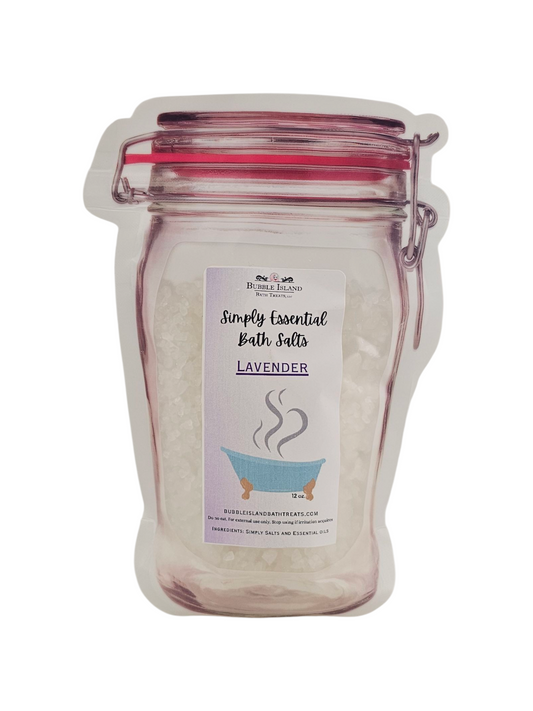 Simply "Essentials" Bath Salt - Lavendar