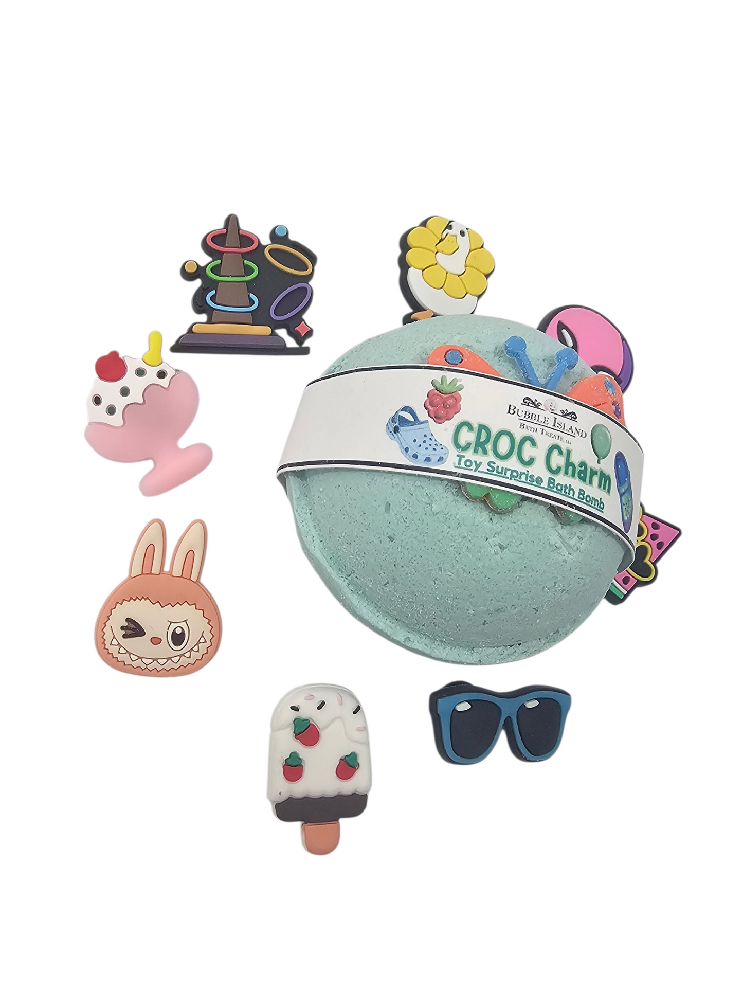 -Toy Surprise Bath Bomb - Croc Charm