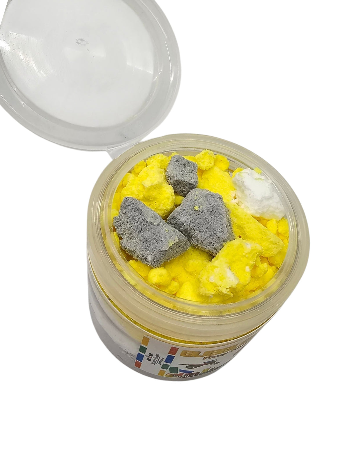-Fizzy Bubble Bath - "Bubbles & Blocks" toy inside