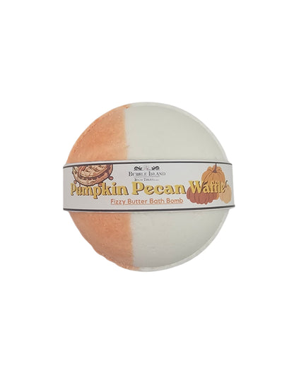 -Bath Bomb - Pumpkin Pecan Waffle