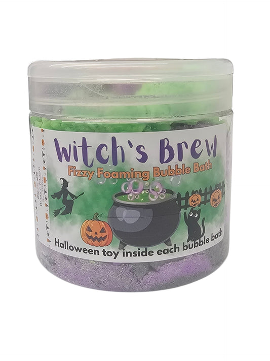 -Fizzy Bubble Bath - "Witches Brew" toy inside