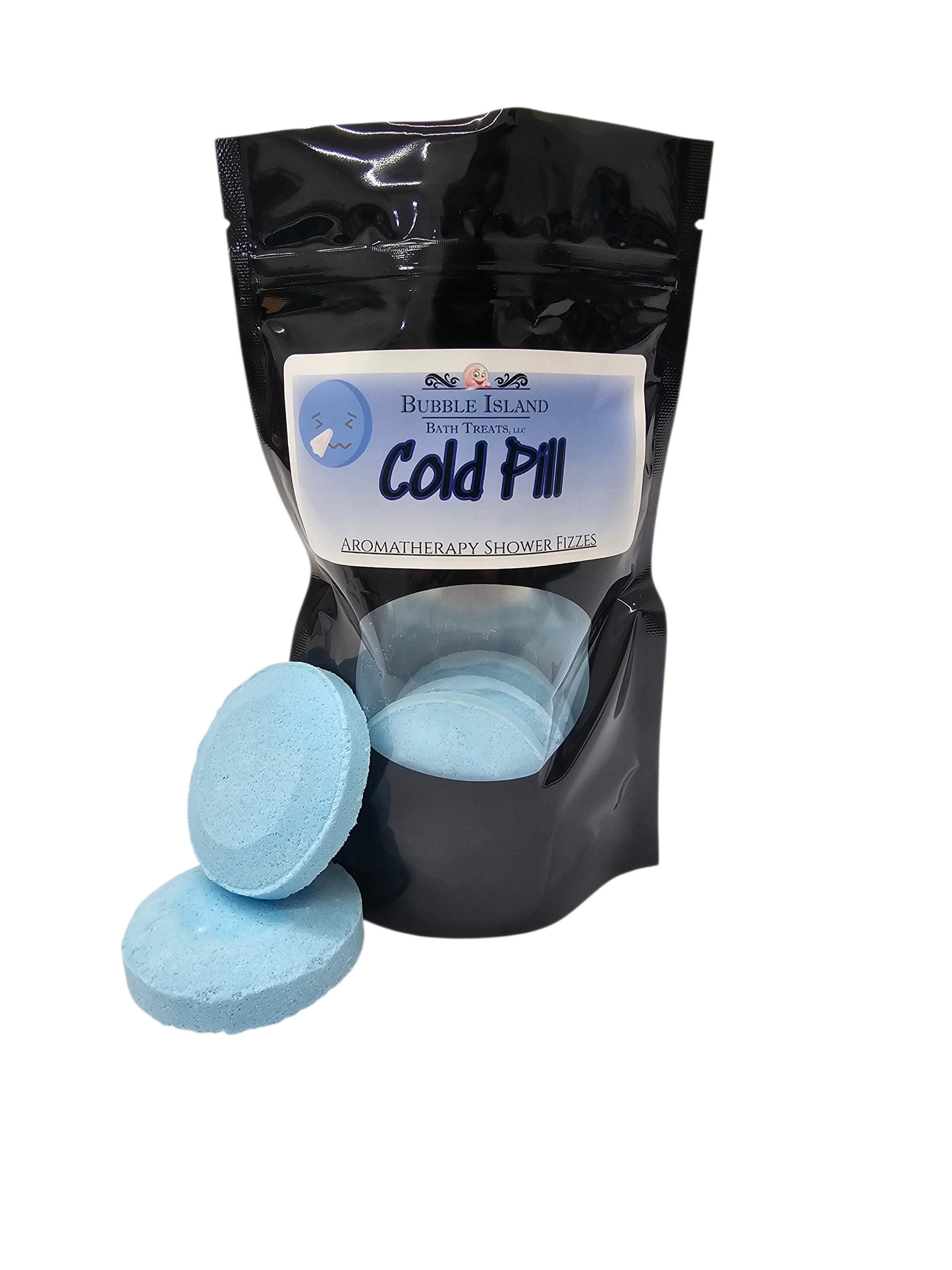 Aromatherapy Shower Fizzies - "Cold Pill"