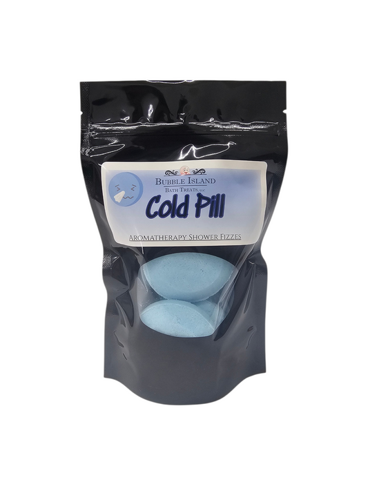Aromatherapy Shower Fizzies - "Cold Pill"