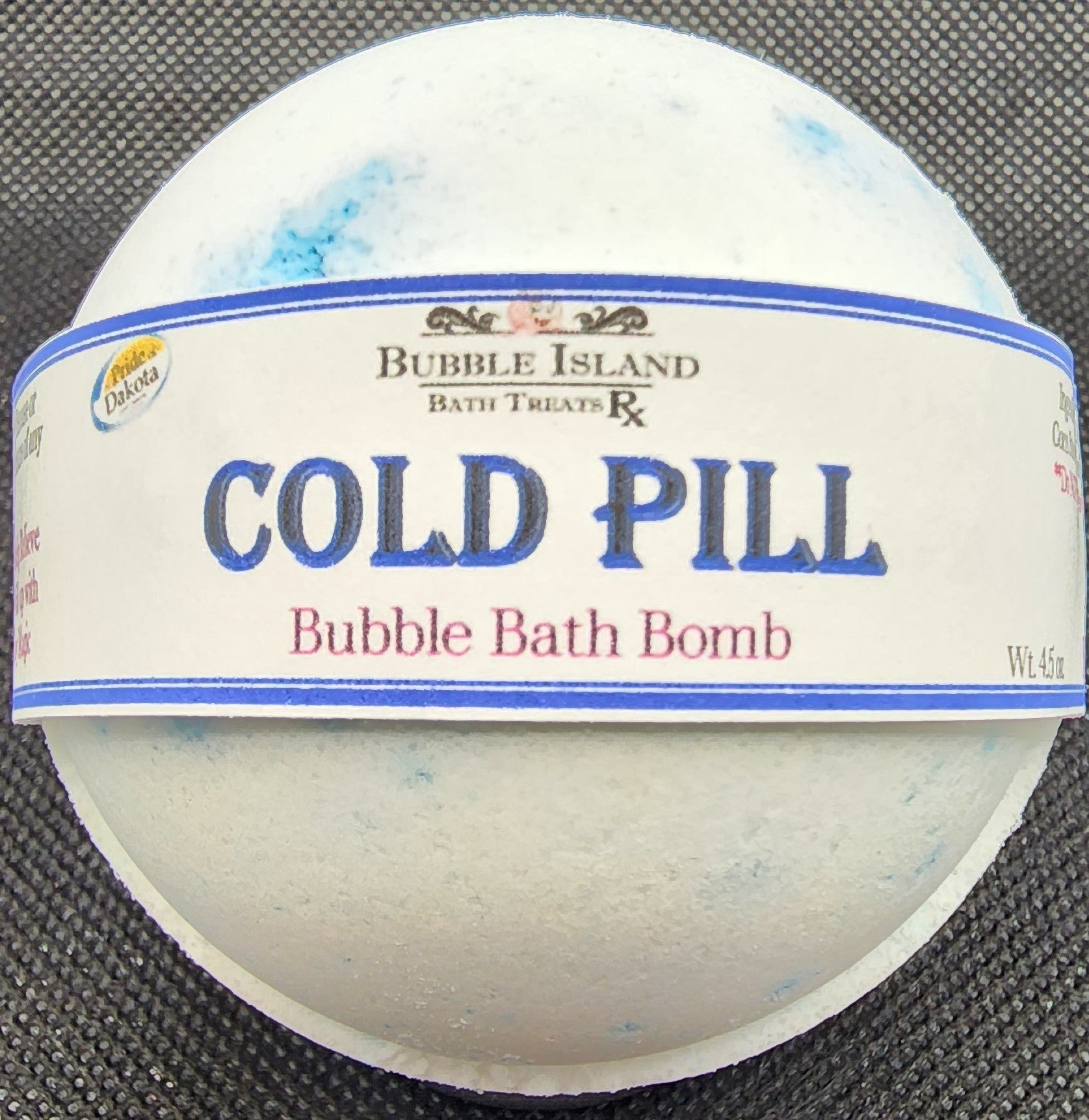 Cold Pill Bubble Bath Bomb